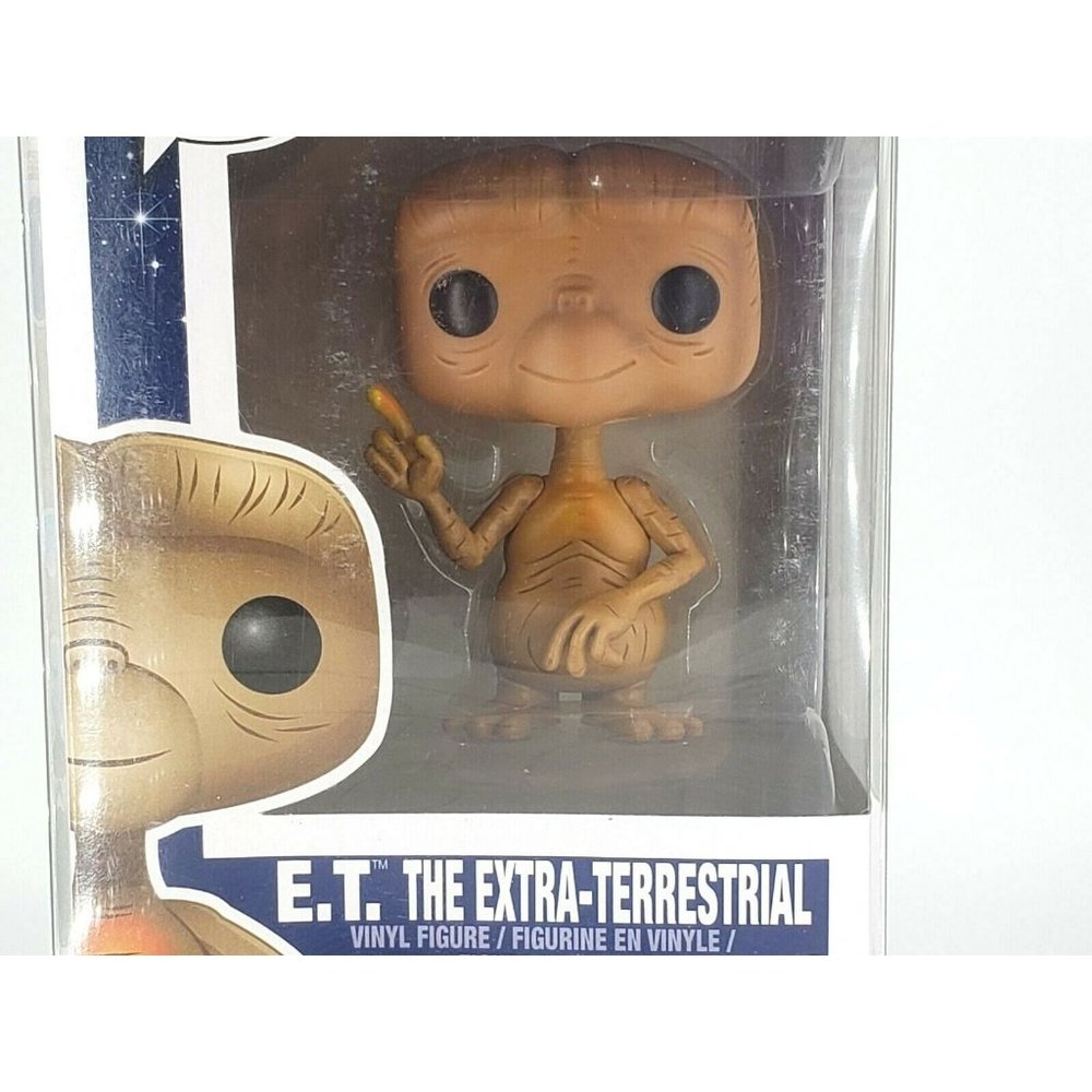 Funko 130 ET Pop Movies The Extra Terrestrial Near Mint Box Protector Japan RARE